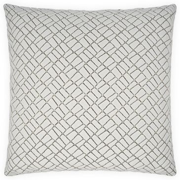 D.V.Kap Inc Melvin 24" x 24" Throw Pillow in Salt, , large
