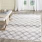 Safavieh Adirondack ADR105P-5 5"1" x 7"6" Silver/Charcoal Area Rug, , large
