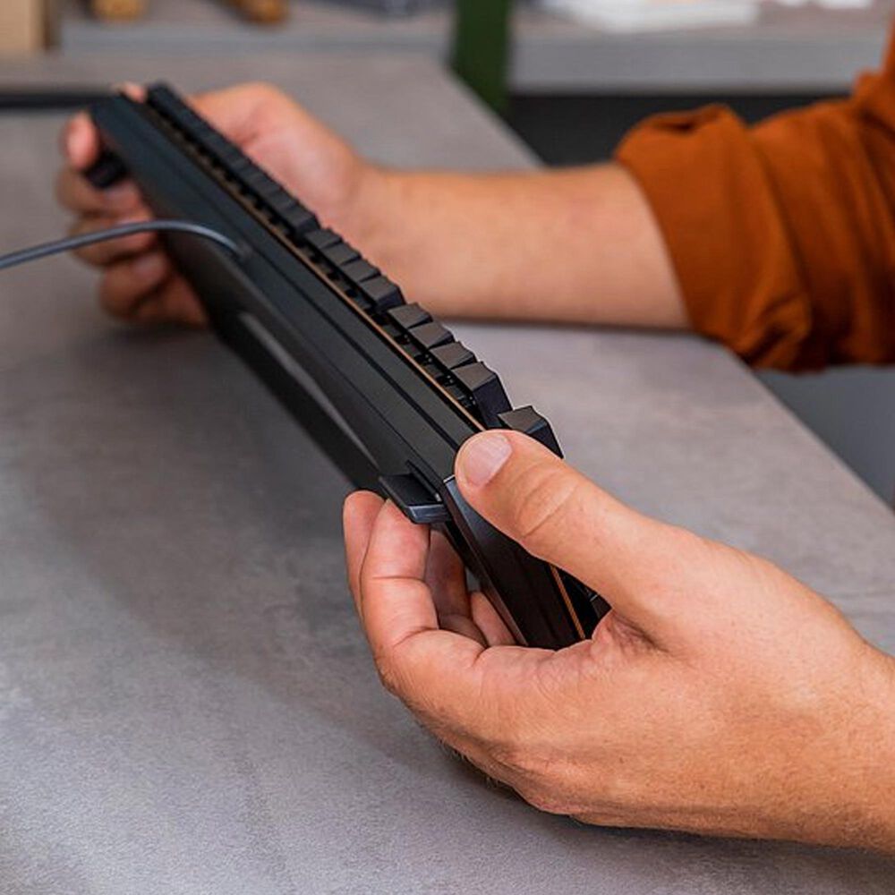 Cherry KC 200 MX Mechanical Office Keyboard in Black, , large