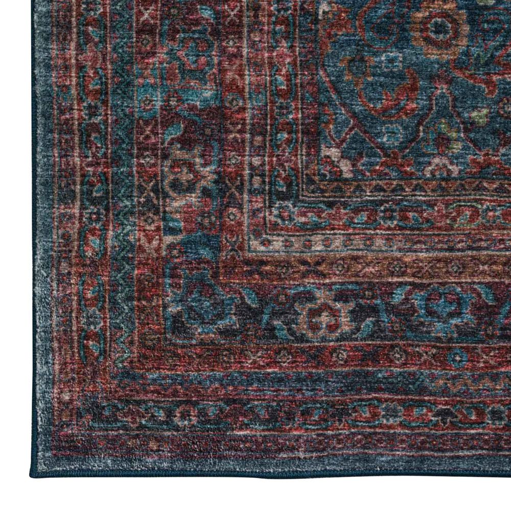 Dalyn Rug Company Jericho Traditional 9&#39; x 12&#39; Navy Indoor/Outdoor Area Rug, , large