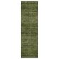 Dalyn Rug Company Soft Essentials Solid Olive 2"3" x 7"6" Indoor/Outdoor Runner, , large