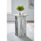 Ashley Keithwell Square Accent Table in Gray and White, , large