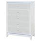 Global Furniture USA Alina 5-Piece Queen Upholstered Panel Bedroom Set in White, , large