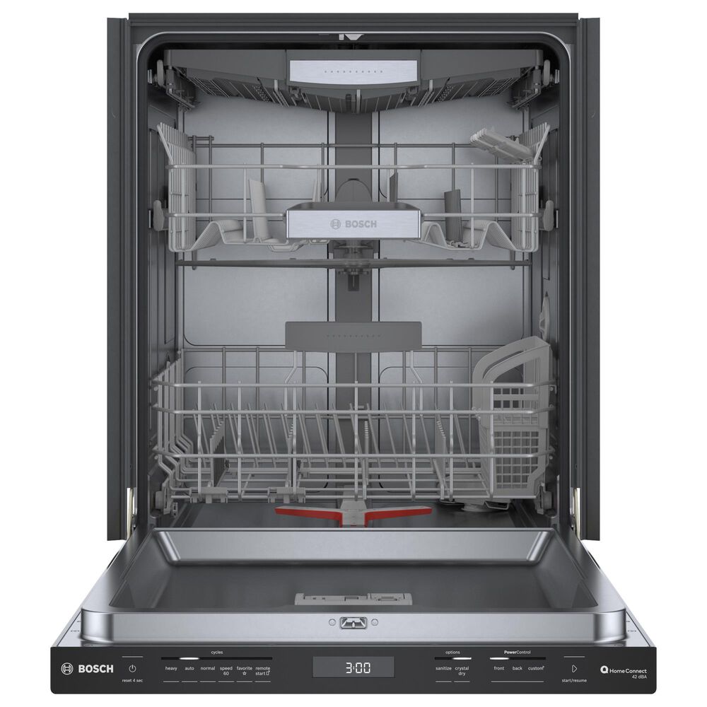 Bosch 800 Series 24&quot; Built In Dishwasher in Black, , large