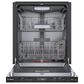 Bosch 800 Series 24" Built In Dishwasher in Black, , large