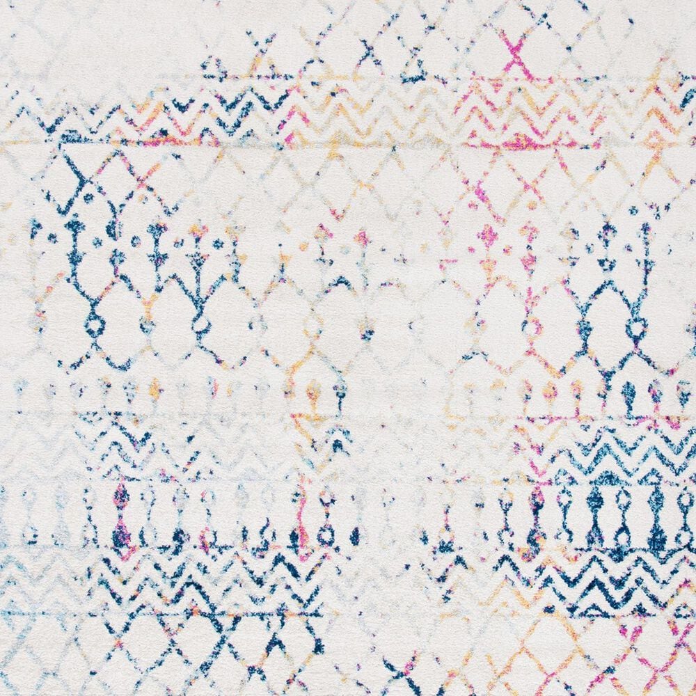 Safavieh Tulum 8&#39; x 10&#39; Ivory and Blue Area Rug, , large