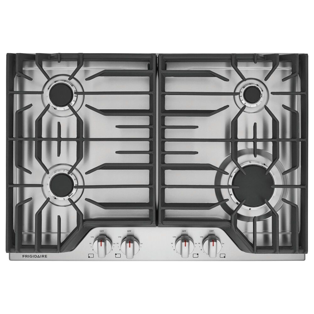Frigidaire 2-Piece Kitchen Package with 27&quot; Double Wall Oven and 30&quot; Gas Cooktop in Stainless Steel, , large