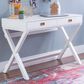 Linon Home Decor Peggy Writing Desk in White, , large