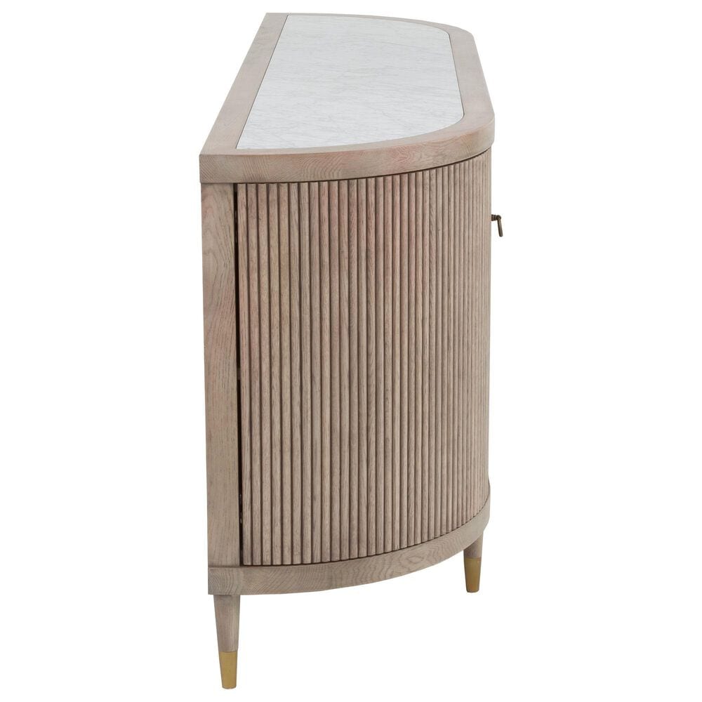 Fairfield Chair Everett Credenza in Biscotti and White, , large