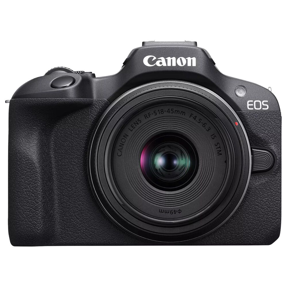 Canon EOS R100 RF-S18-45mm F4.5-6.3 IS STM Lens Kit, , large