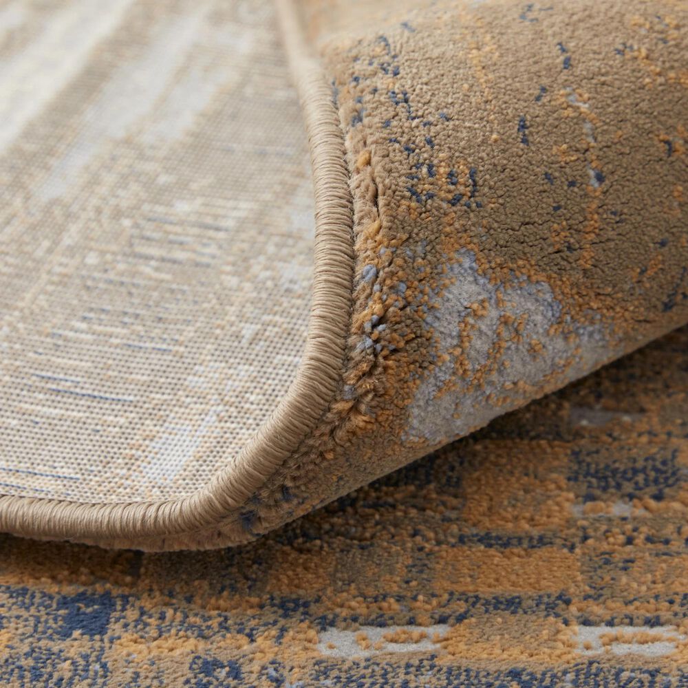 Feizy Rugs Clio 3&#39;10&quot; x 6&#39; Navy and Gray Area Rug, , large