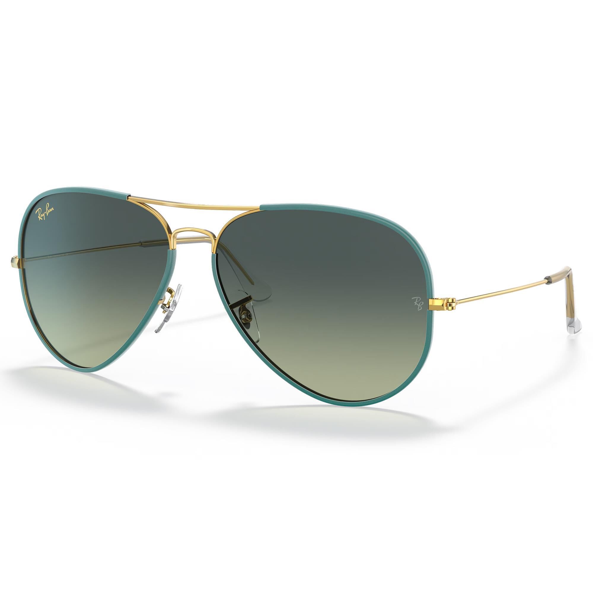 Ray ban aviator full color white cheap