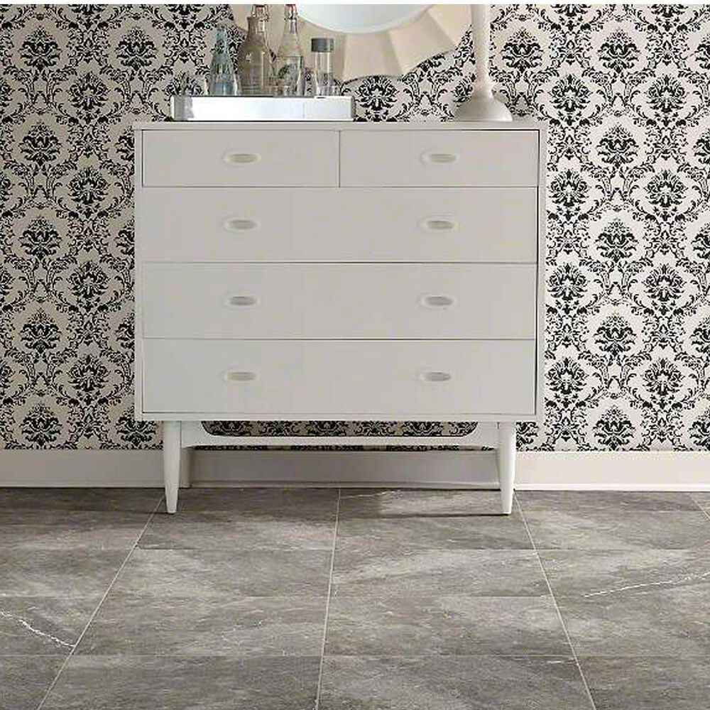 Shaw Oasis 12X24 Dark Grey 12" x 24" Ceramic Tile, , large