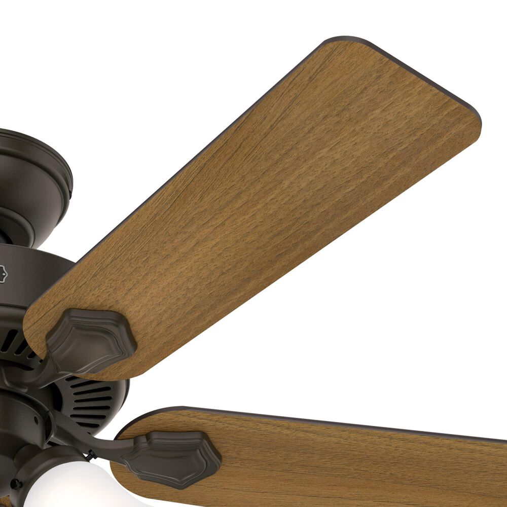 Hunter Swanson 44&quot; Ceiling Fan with LED Lights in New Bronze, , large