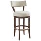 Lexington Home Brands Rendezvous Giles Upholstered Swivel Bar Stool in Biscayne, , large