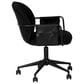 Linon Home Decor Karri Office Chair in Black, , large