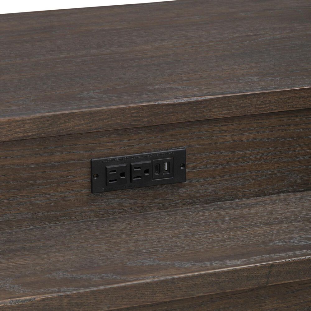 Belle Furnishings Lennox Hill Console Bar Table Only in Bark, , large