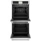 Cafe 27" Built-In Convection Double Wall Oven in Stainless Steel, , large