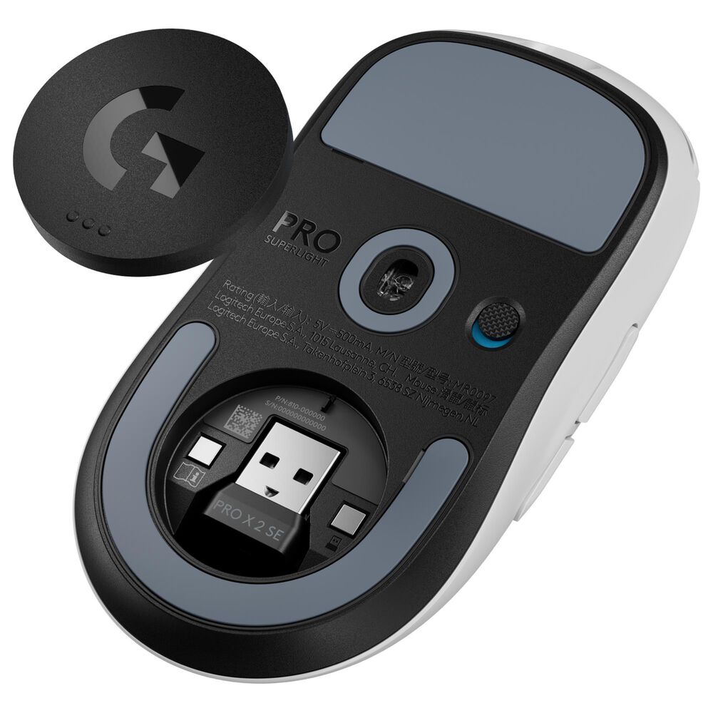 Logitech Pro X Superlight 2 SE Lightspeed Wireless Gaming Mouse in White, , large