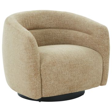 Safavieh Kellybryn Swivel Chair in Light Brown, , large