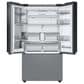 Samsung Bespoke Bespoke 24 Cu. Ft. French Door Refrigerator with Beverage Center - White Glass Top Panels and Grey Glass Bottom Door Panel Included, , large