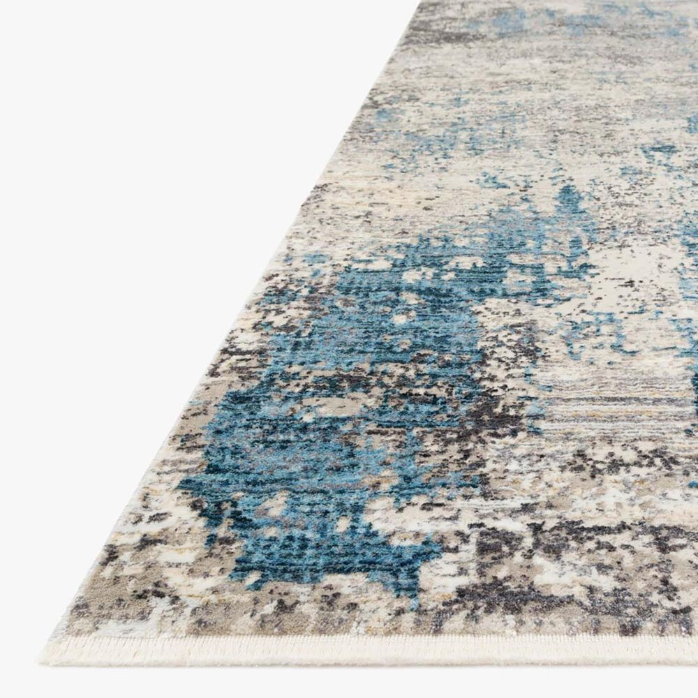 Loloi Franca FRN-05 7&#39;10&quot; x 10&#39;2&quot; Grey and Ocean Area Rug, , large