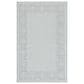 Safavieh Bermuda 6"7" Square Light Blue and Ivory Indoor/Outdoor Area Performance Rug, , large