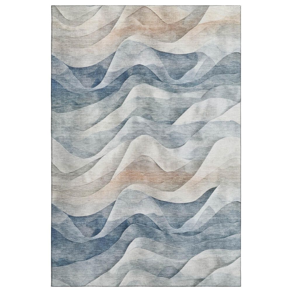 Dalyn Rug Company Pacifica PA3 3" x 5" Blue Area Rug, , large
