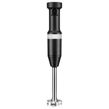 KitchenAid Corded Variable Speed Hand Blender in Matte Black, , large