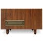 Victrola Century 6-in-1 Music Center Record Player with 3-Speed Turntable in Walnut, , large