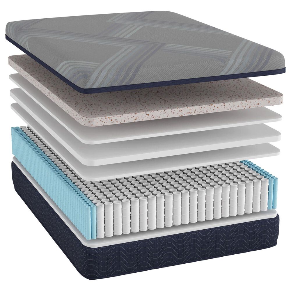 Southerland Whitney Plush Hybrid Twin Mattress with High Profile Box Spring, , large