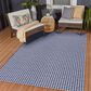 Dalyn Rug Company Hinton 3" x 5" Navy Indoor/Outdoor Area Rug, , large