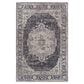 Surya Festival 8" x 11" Black, Charcoal, Medium Gray, Taupe and Cream Area Rug, , large