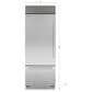 Sub Zero Classic 17 Cu. Ft. Bottom Mount Refrigerator with Left Hinge in Stainless Steel, , large