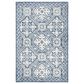 Safavieh Micro-Loop MLP606M 4" x 6" Blue and Ivory Area Rug, , large