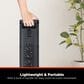 Pelonis 22" Ceramic Tower Dual Flex Heater with Thermostat in Black, , large