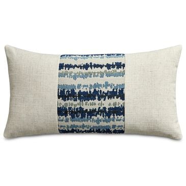 Vista Haus Antigua 13" x 24" Lumbar Throw Pillow in Navy, , large