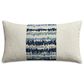 Vista Haus Antigua 13" x 24" Lumbar Throw Pillow in Navy, , large
