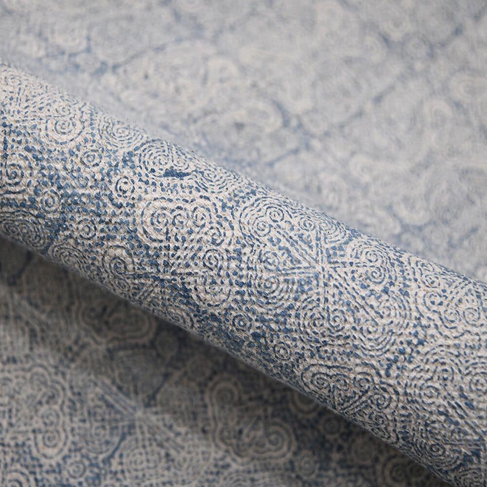 Amer Rugs Dune 8&#39; x 10&#39; Stone Blue Area Rug, , large