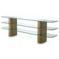 EICHHOLTZ Lunden Console Table in Brushed Brass, , large