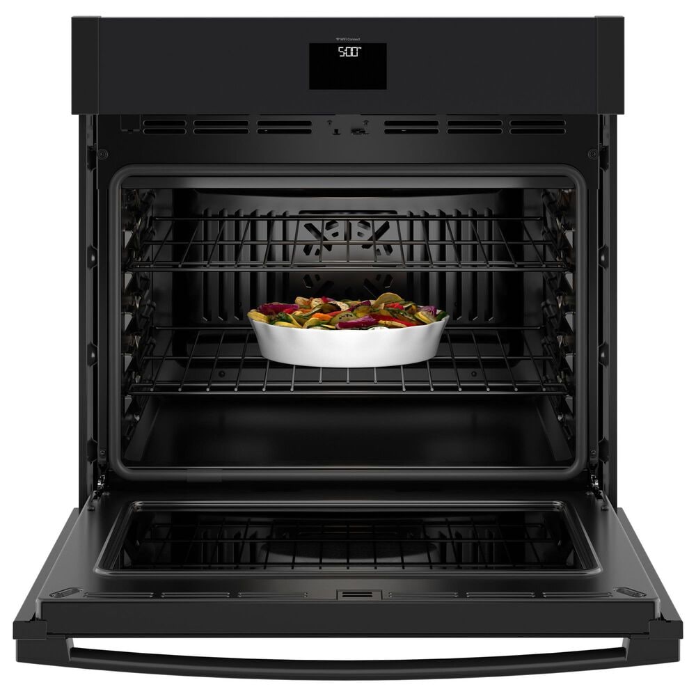 GE Appliances 30&quot; Single Electric Wall Oven with No Preheat Air Fry in Black, , large