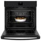 GE Appliances 30" Single Electric Wall Oven with No Preheat Air Fry in Black, , large