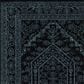 Safavieh Adirondack ADR108K 6" x 9" Black and Teal Area Rug, , large