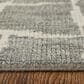 Feizy Sutton 9"6" x 13"6" Pewter and Green Area Rug, , large