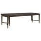 Universal Furniture Montclair Cocoa Dining Table in Medium Brown and Smoked Gold, , large