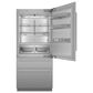 Thermador 19 Cu. Ft. 36"" Built-in Bottom Freezer Refrigerator with Masterpiece Handle in Stainless Steel, , large