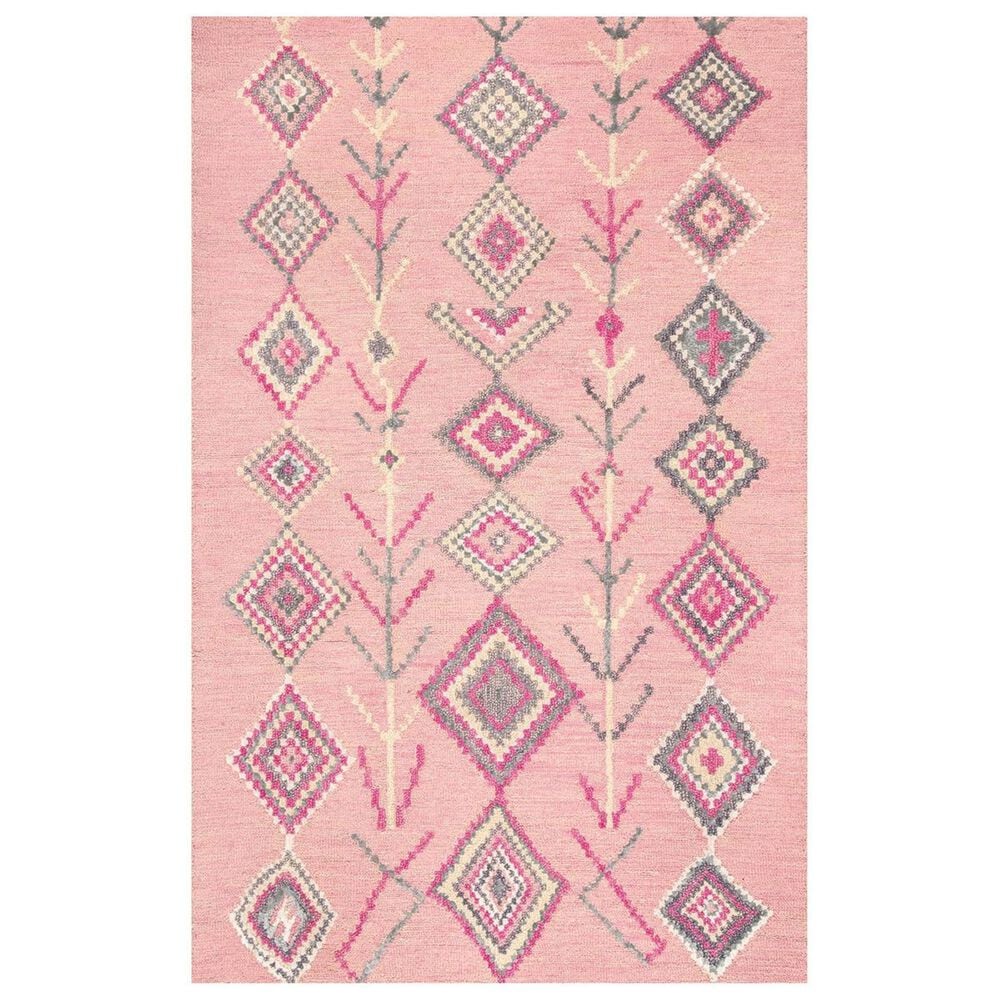 nuLOOM San Miguel MJSM18E 5' x 8' Pink Area Rug, , large