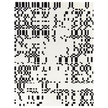 Balta Rugs Glitch 5"3" x 7" White Area Rug, , large