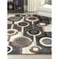 Ashley Guintte 8" x 9"6" Black, Brown and Cream Area Rug, , large