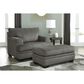 Signature Design by Ashley Dorsten Chair and a Half in Slate, , large
